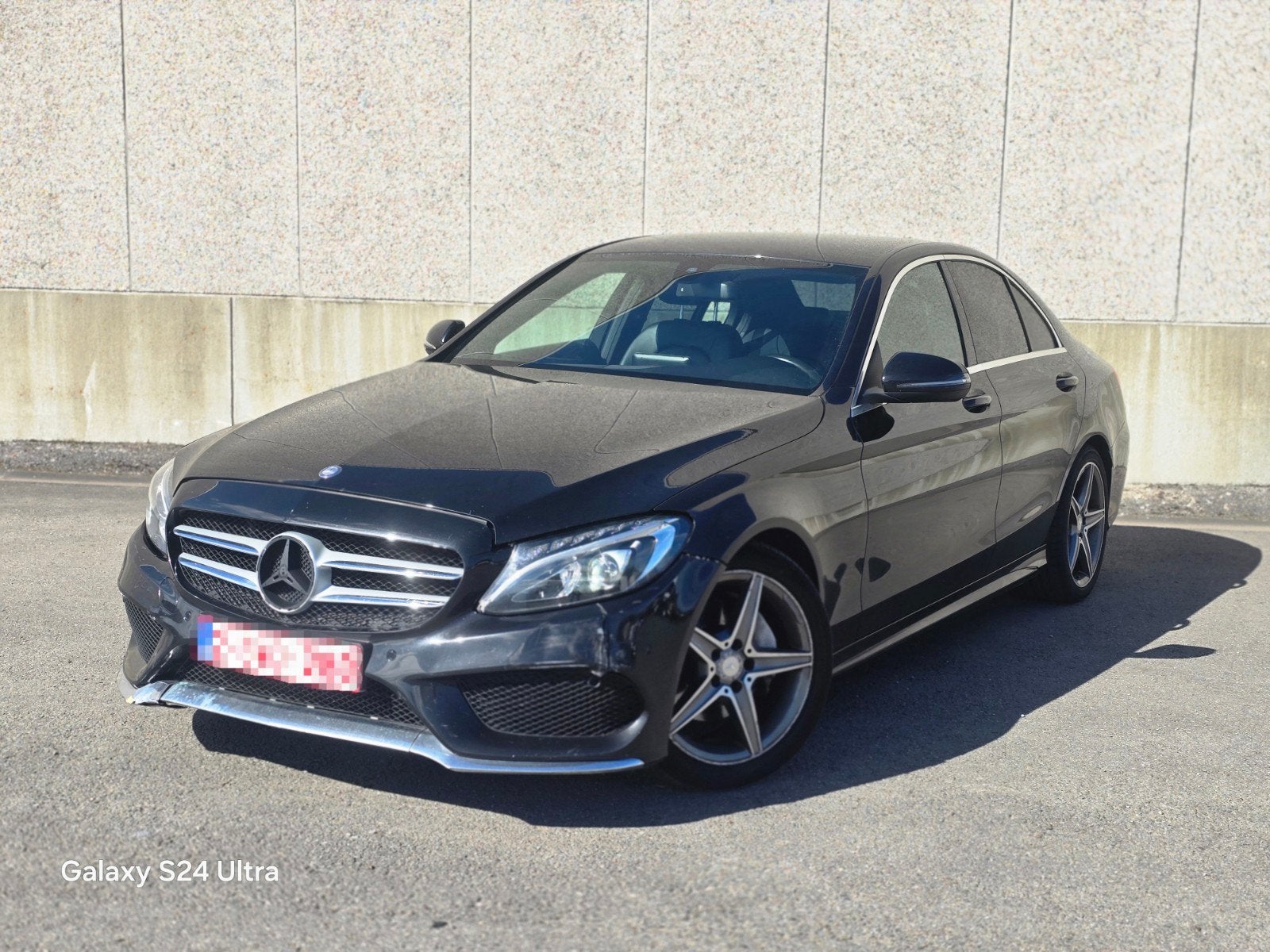 Mercedes C200 AMG, Euro 6, Noir, 5 portes, Automatique