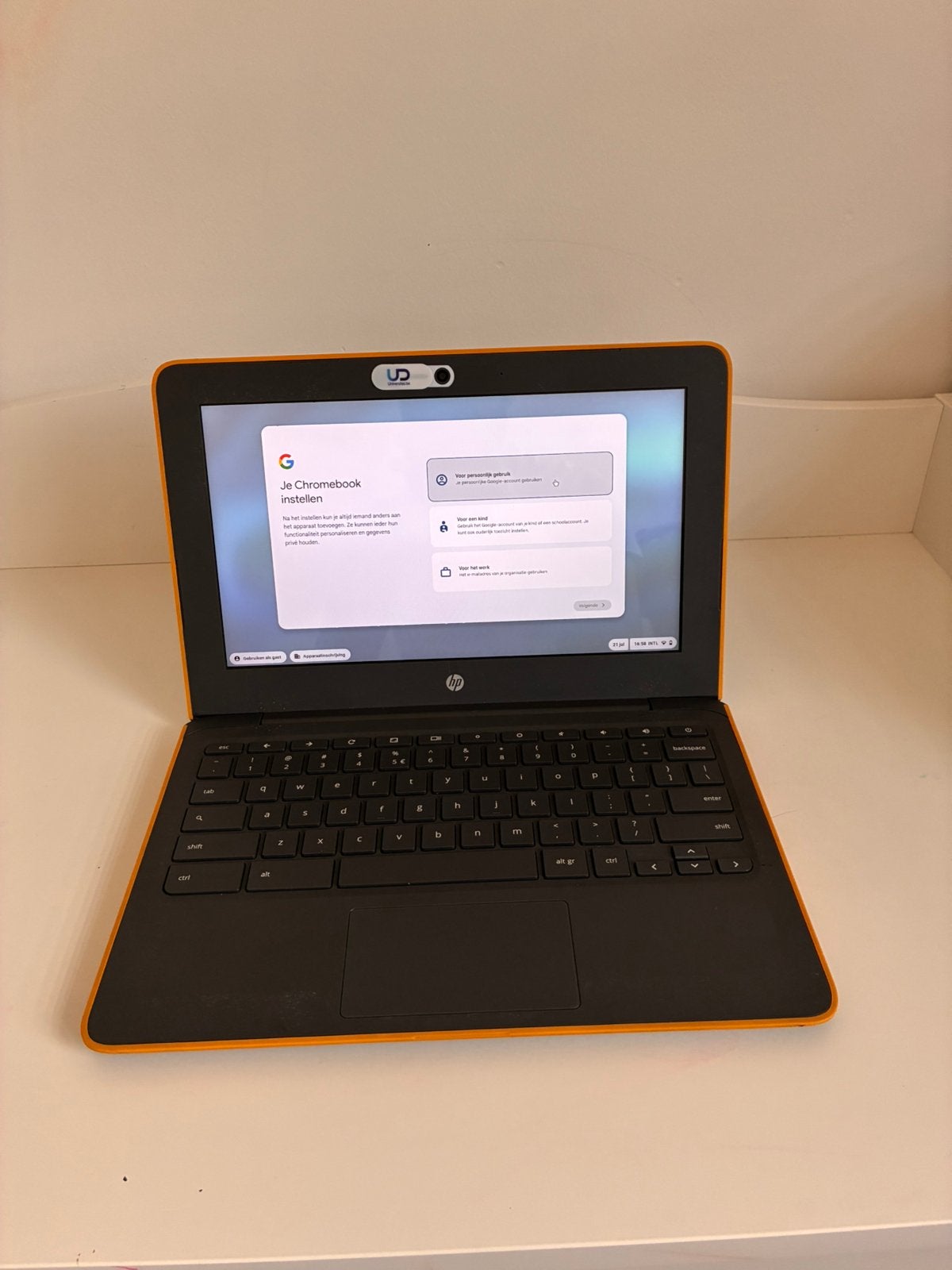 HP chromebook met touchscreen, Computers en Software, Chromebooks, Ophalen, Touchscreen, Gebruikt