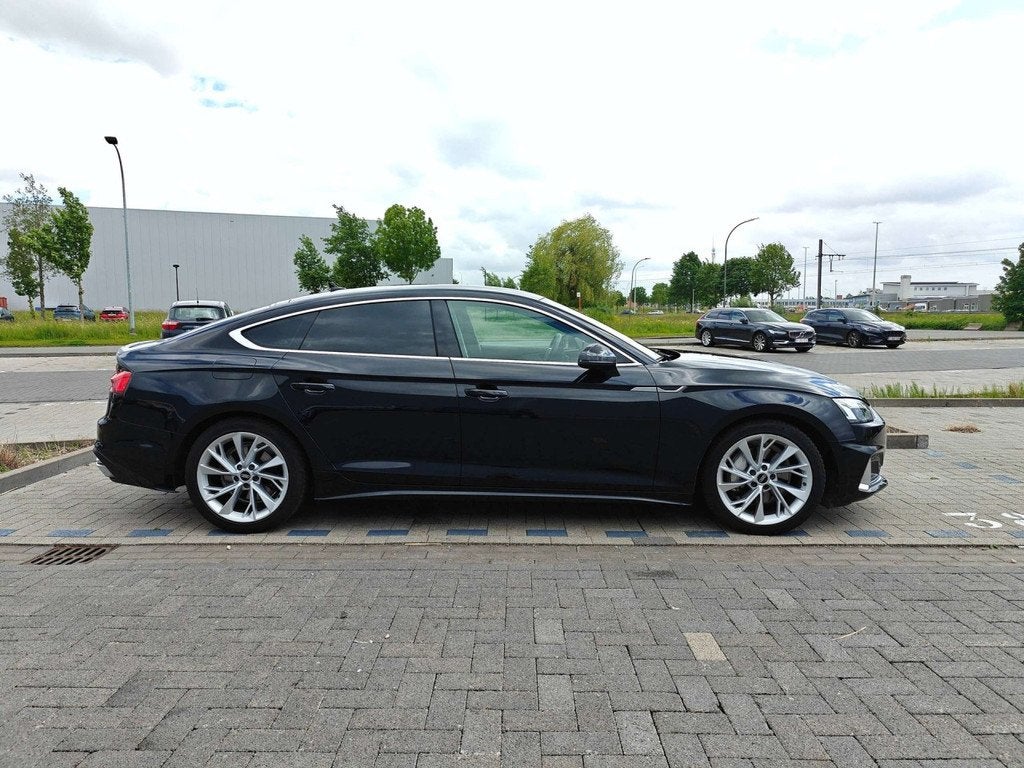 Audi A5 40 TFSI advanced (bj 2021, automaat), Auto's, Audi, 4 deurs, Stof, Gebruikt, Euro 6