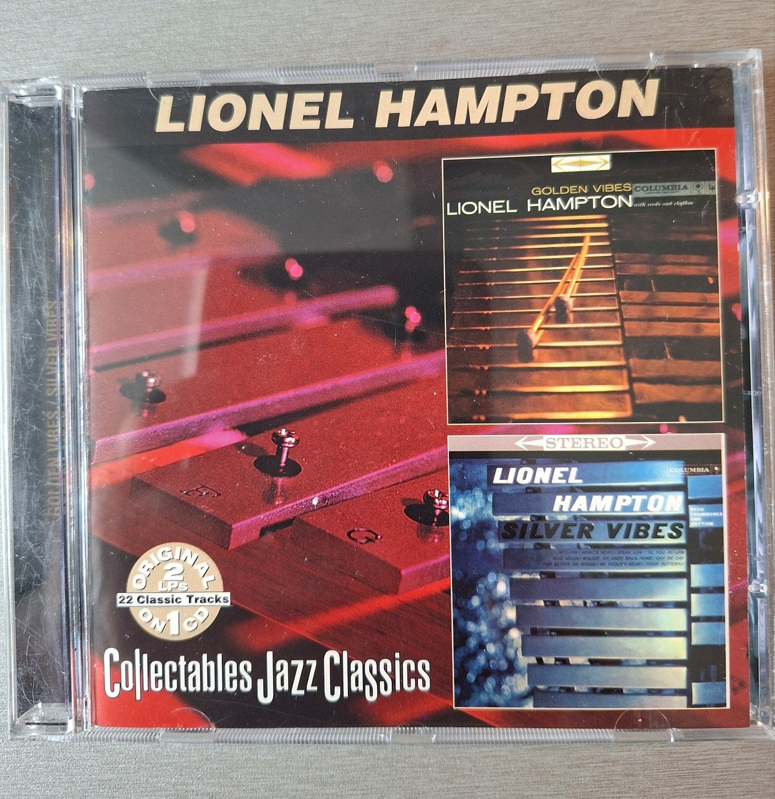 Cd. Lionel Hampton. Golden Vibes/Silver Vibes (Sony)., CD & DVD, CD | Jazz & Blues, Enlèvement ou Envoi