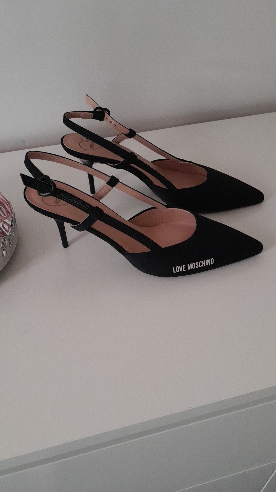 Love moschino pump maat 40, Zwart, Nieuw, Ophalen of Verzenden, Love moschino