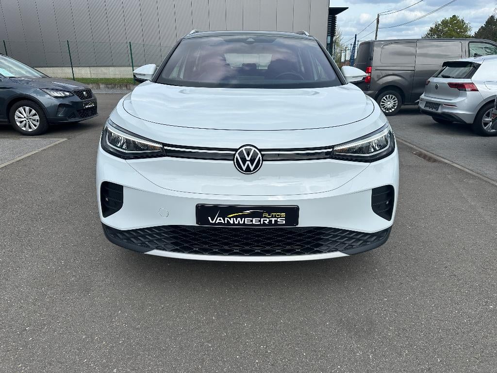 Vw ID.4, Bj 2022, 21.000 km, CARPLAY/ADAPTIVE CRUISE, Auto's, Volkswagen, Automaat, 1972 kg, Wit, Lichtsensor