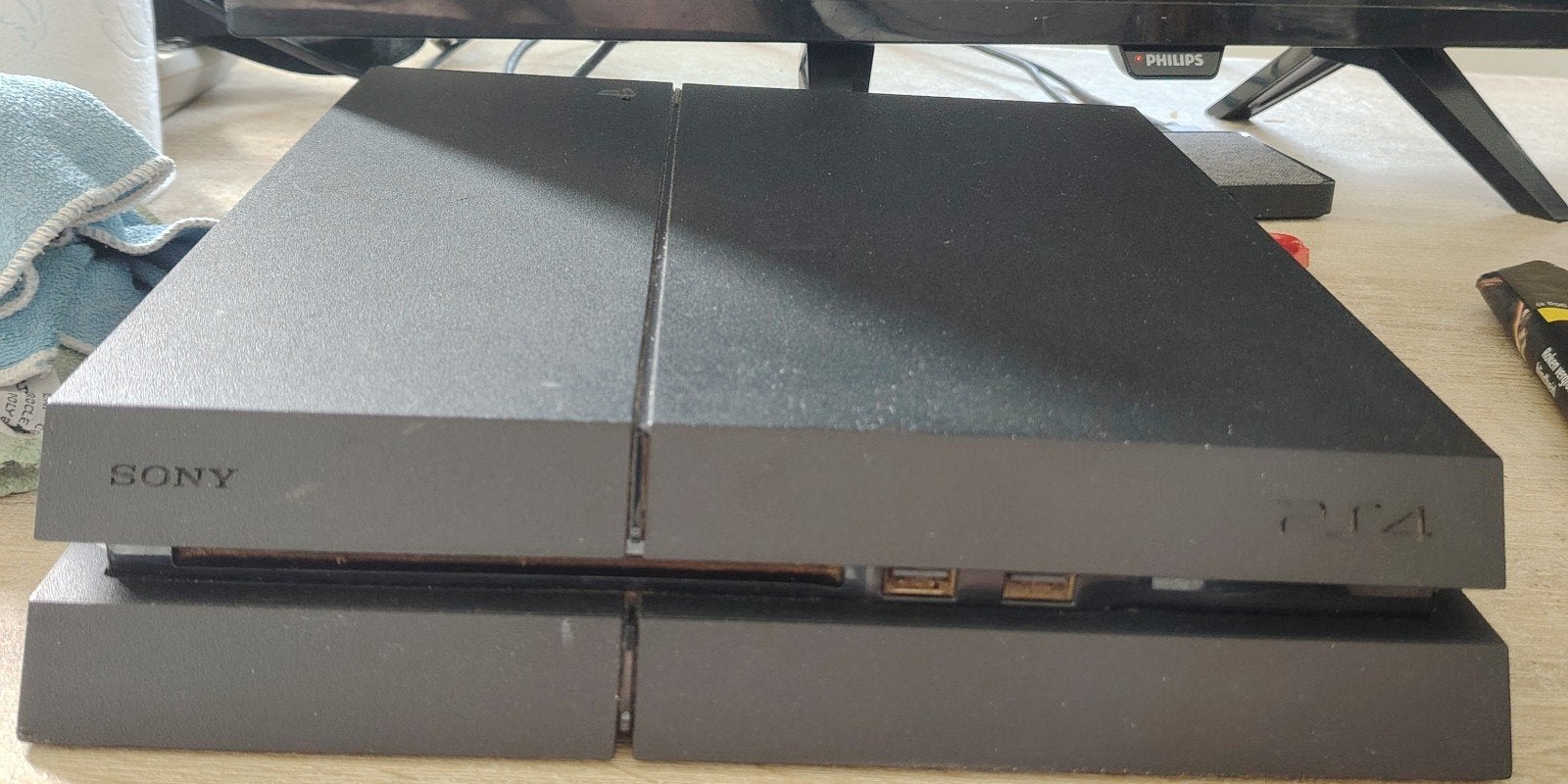 PS4 pouces/1 To/2 contrôles/jeu, Enlèvement ou Envoi, 1 TB, Original, Avec 2 manettes