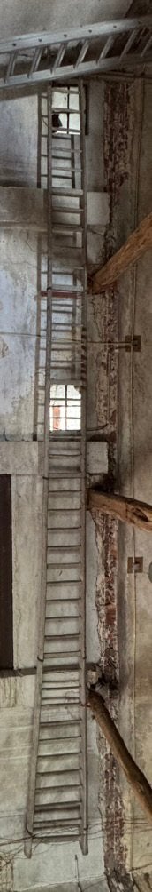 Ladders en steekwagen en tuinslangen, Doe-het-zelf en Bouw, Ophalen, Gebruikt