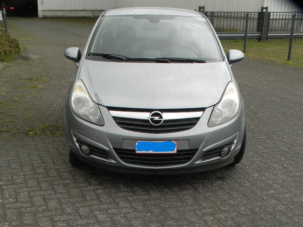 Opel Corsa lichte vracht airco,navi, Voorwielaandrijving, Stof, 4 cilinders, Grijs