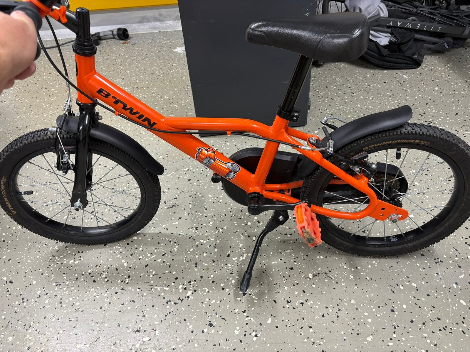 Btwin robot 500 16 inch 4-6 jaar, Enlèvement, Comme neuf, Frein sur jante, 16 à 20 pouces