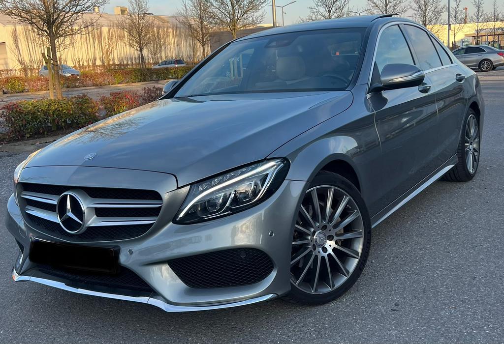 Mercedes C200 benzine te koop AMG-pack, Full option!, Auto's, Mercedes-Benz, Automaat, Leder, Overige kleuren, Particulier