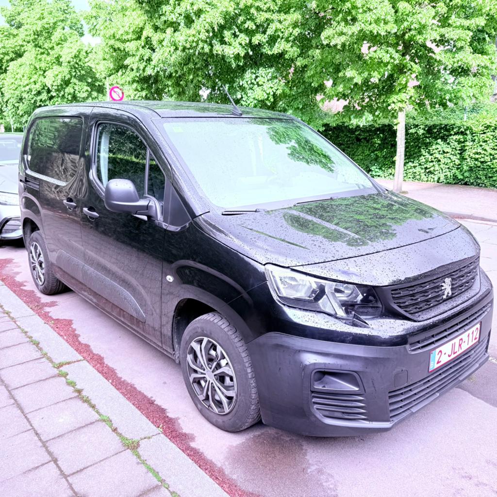 Peugeot partner, Auto's, Euro 6, Zwart, Particulier, 56 kW