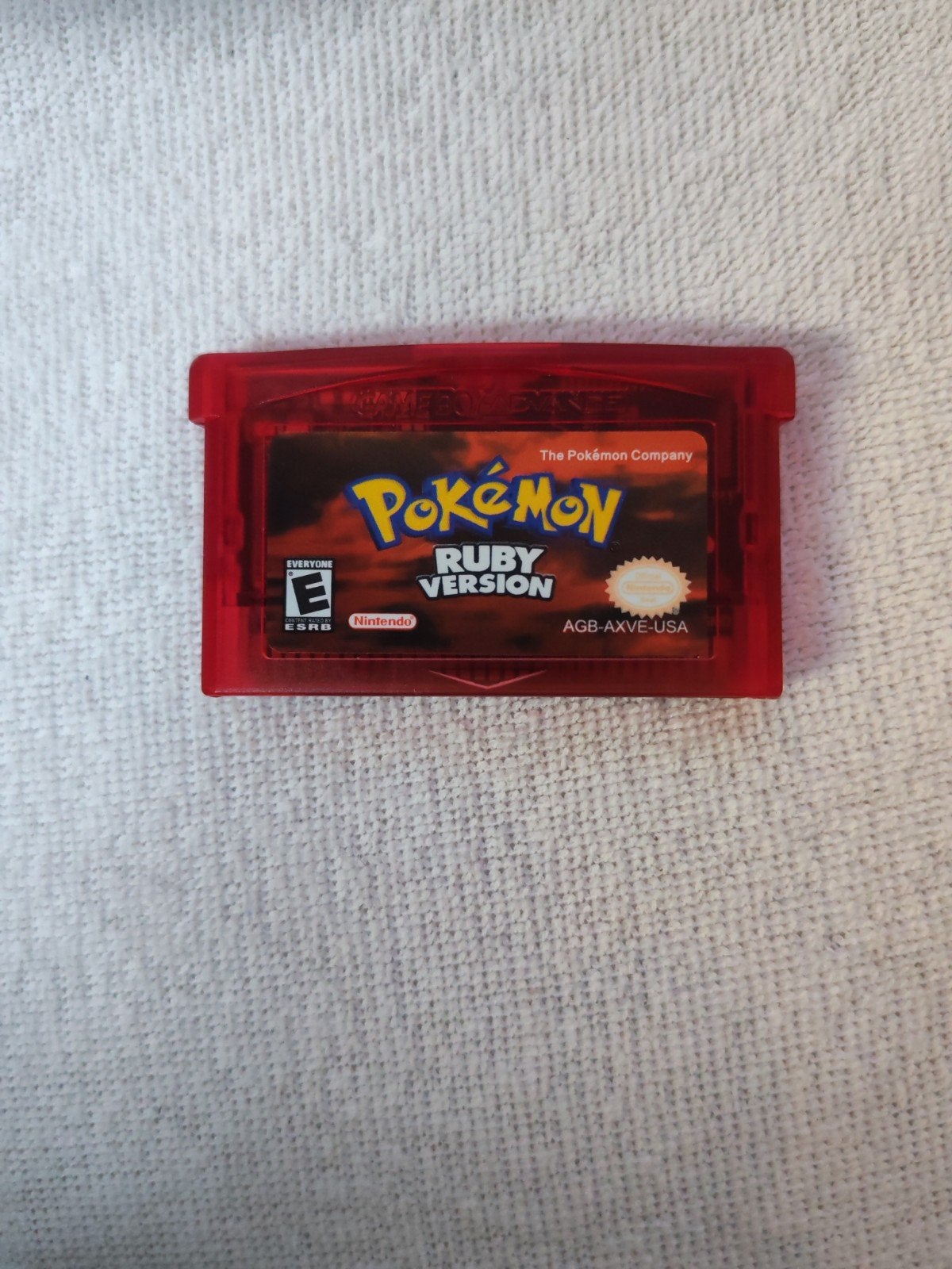 Pokémon Ruby Game Boy Advance GBA, Games en Spelcomputers, Games | Nintendo Game Boy, Avontuur en Actie, 1 speler, Ophalen of Verzenden