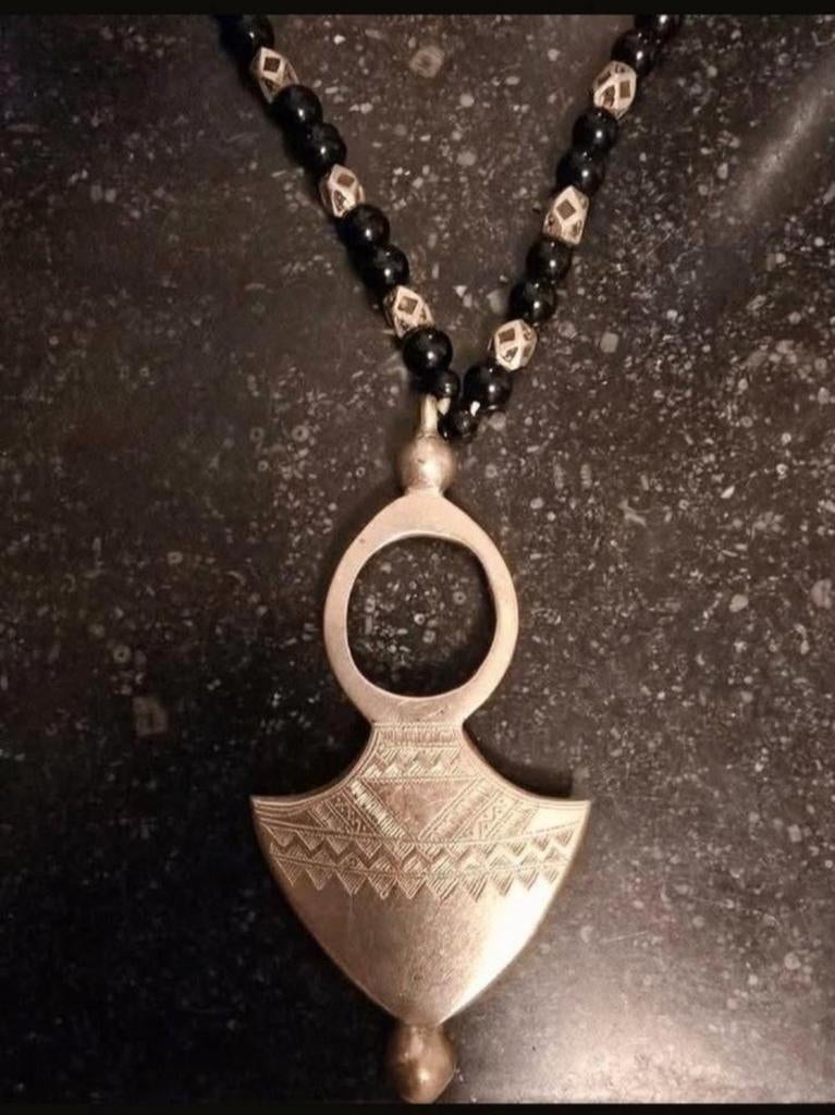 Prachtig Toeareg juweel, Ophalen of Verzenden, Zilver, Zilver