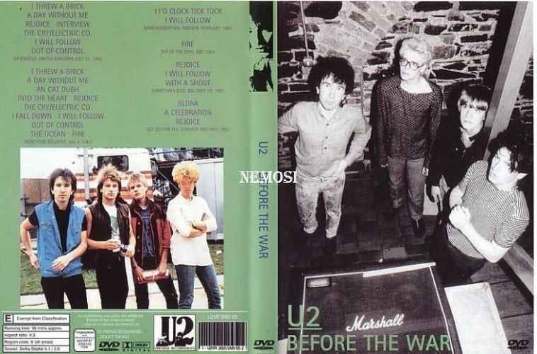 DVD - U2 - BEFORE THE WAR, Cd's en Dvd's, Verzenden, Nieuw in verpakking, Concert