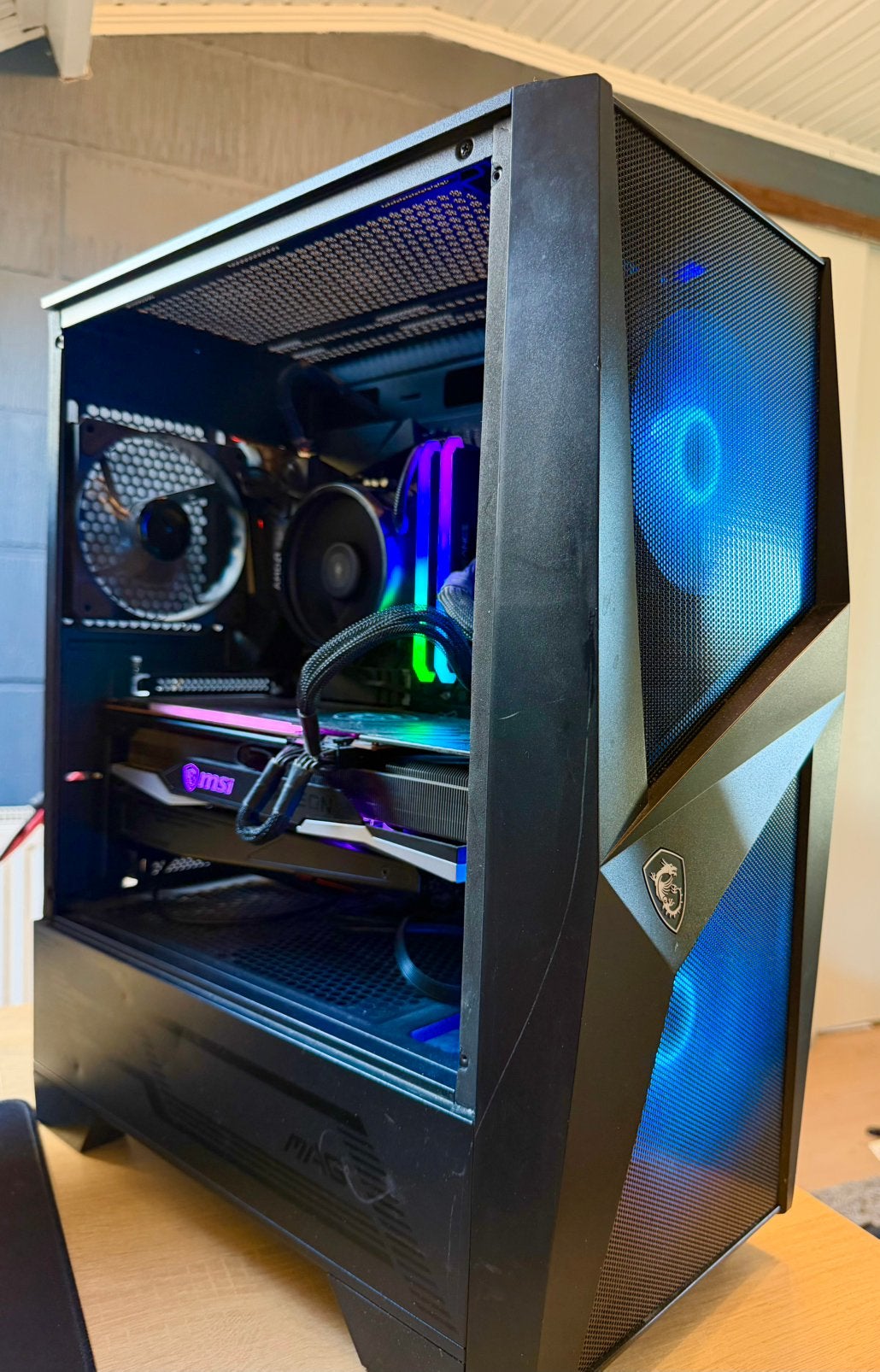🔥 PC Gamer RX 6750 XT 12Go – Ryzen 5 5600G – 1,5To 🔥, Ophalen of Verzenden, Zo goed als nieuw