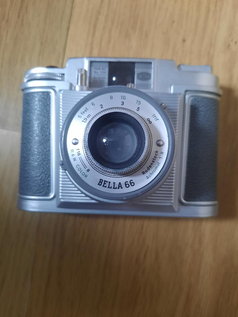 Bilora Bella 66 argentique – Made in Germany, Enlèvement ou Envoi, Utilisé, Compact, Autres Marques