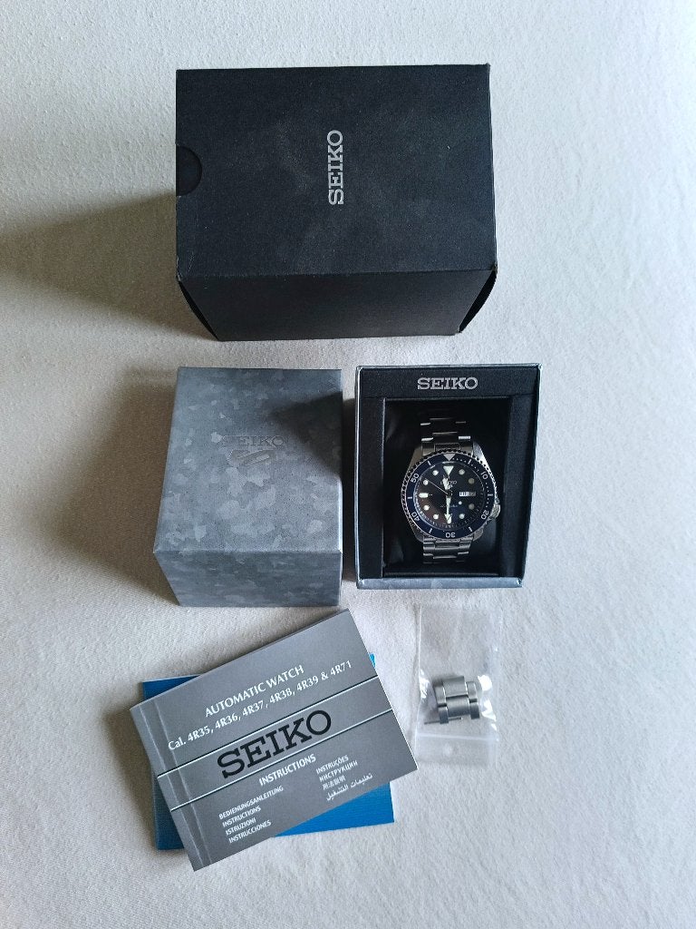 Seiko 5 SRPD51K1, Montre-bracelet, Seiko, Enlèvement ou Envoi, Acier