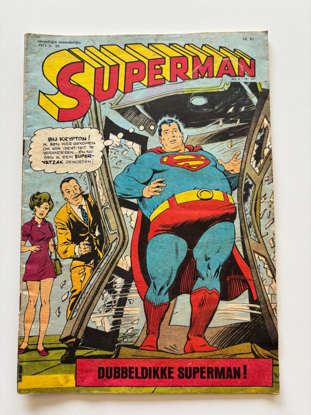 Bande dessinée Superman de 1971, Comics, Enlèvement, Utilisé