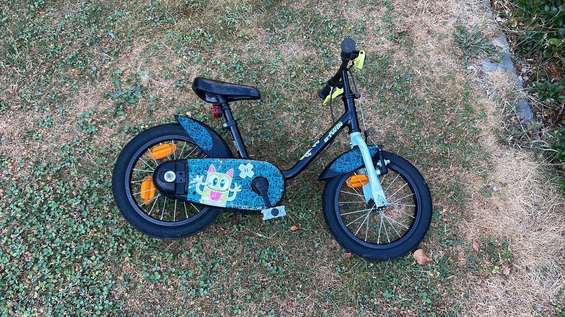 Kinderfiets 14 inch, 2-4 jaar, Ophalen, Gebruikt, Minder dan 16 inch, Zijwieltjes