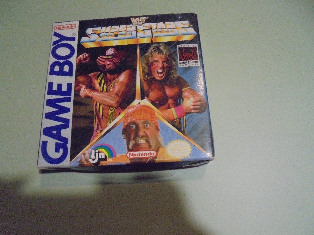 Game Boy WF Super Stars (CIB) (zie foto's), Consoles de jeu & Jeux vidéo, Jeux | Nintendo Game Boy, Enlèvement ou Envoi, Utilisé