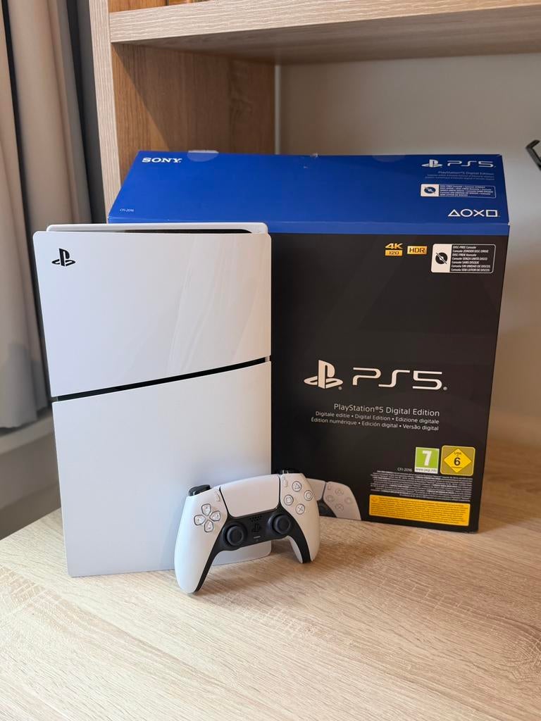 Sony playstation 5 digital, Ophalen of Verzenden, Zo goed als nieuw, Playstation 5