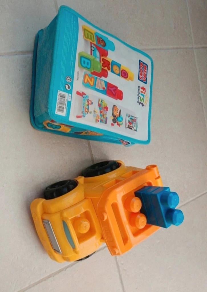 Mega Bloks bouwblokken en camion, Ophalen of Verzenden