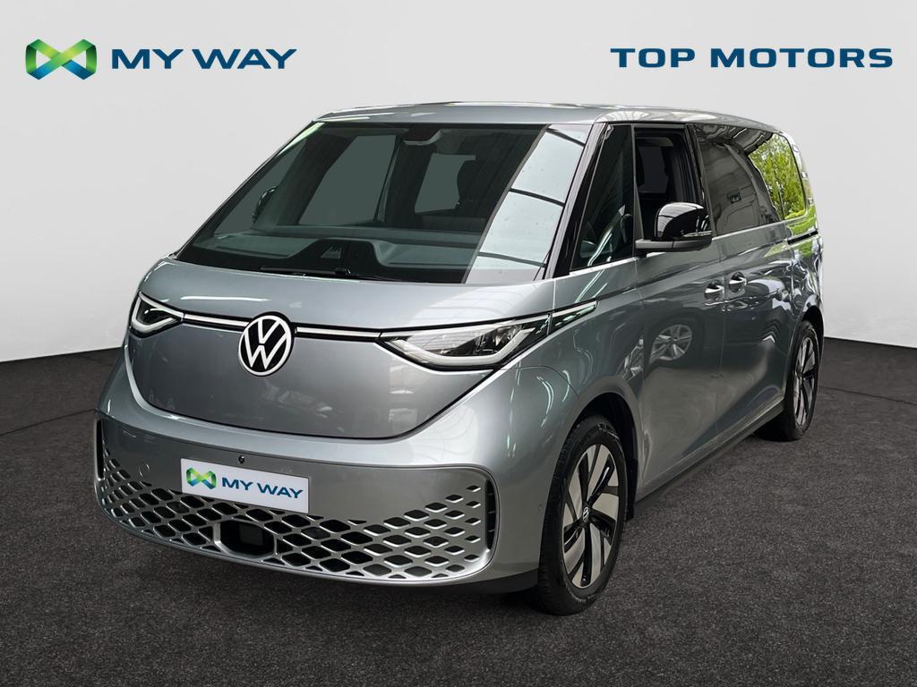 Volkswagen ID.Buzz Lwb 286PK*86KWH*7 ZITPL.*360Â°CAM.*WARMTE, Auto's, Volkswagen, Automaat, Monovolume, Elektrisch, Zilver of Grijs