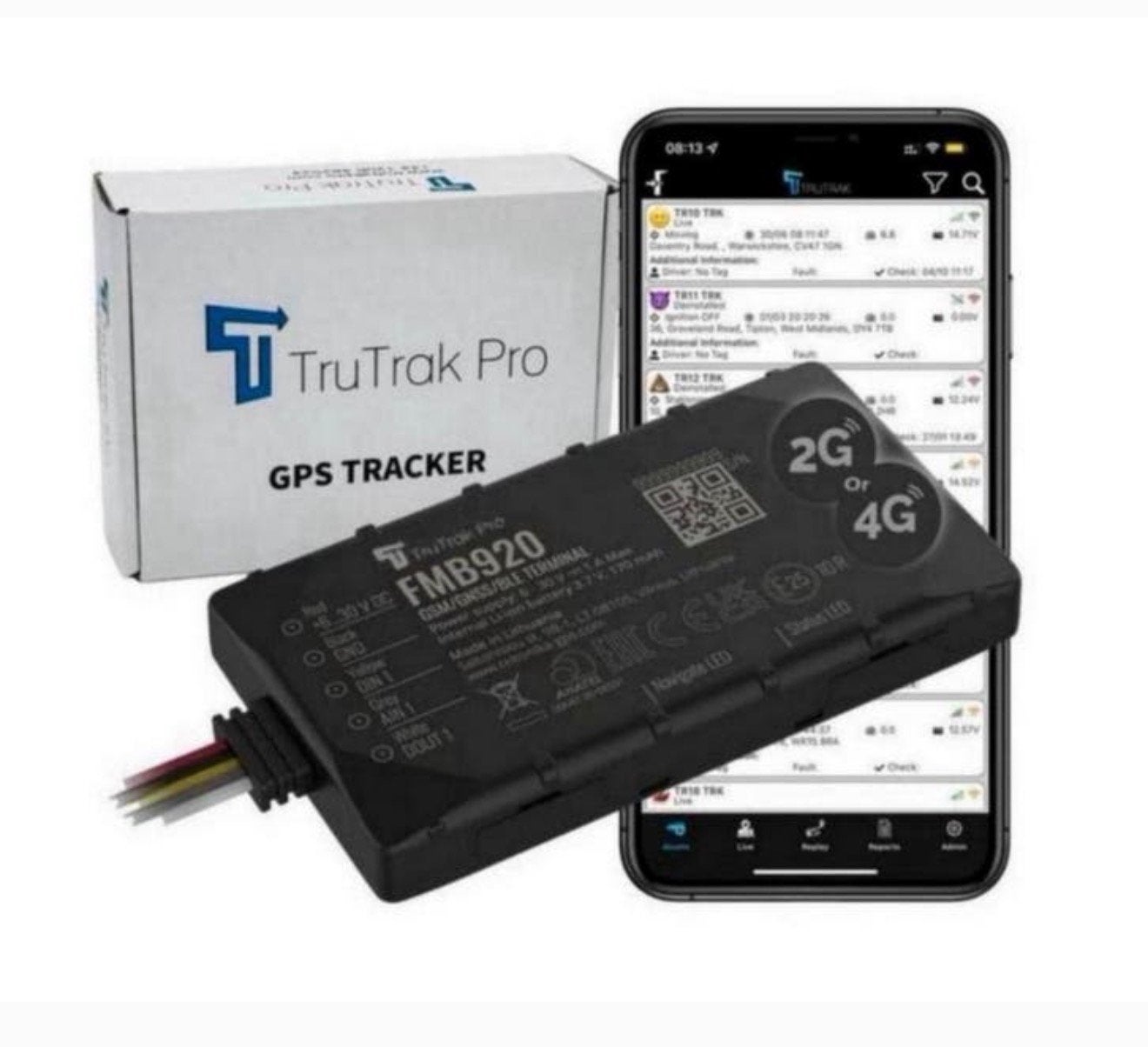 TruTrak Pro - Suivi du dispositif localisation véhicules GPS, Enlèvement ou Envoi, Neuf
