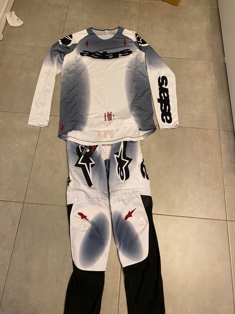 Alpinestars motocross set nieuw, Motoren, Ophalen of Verzenden, Broek | leer