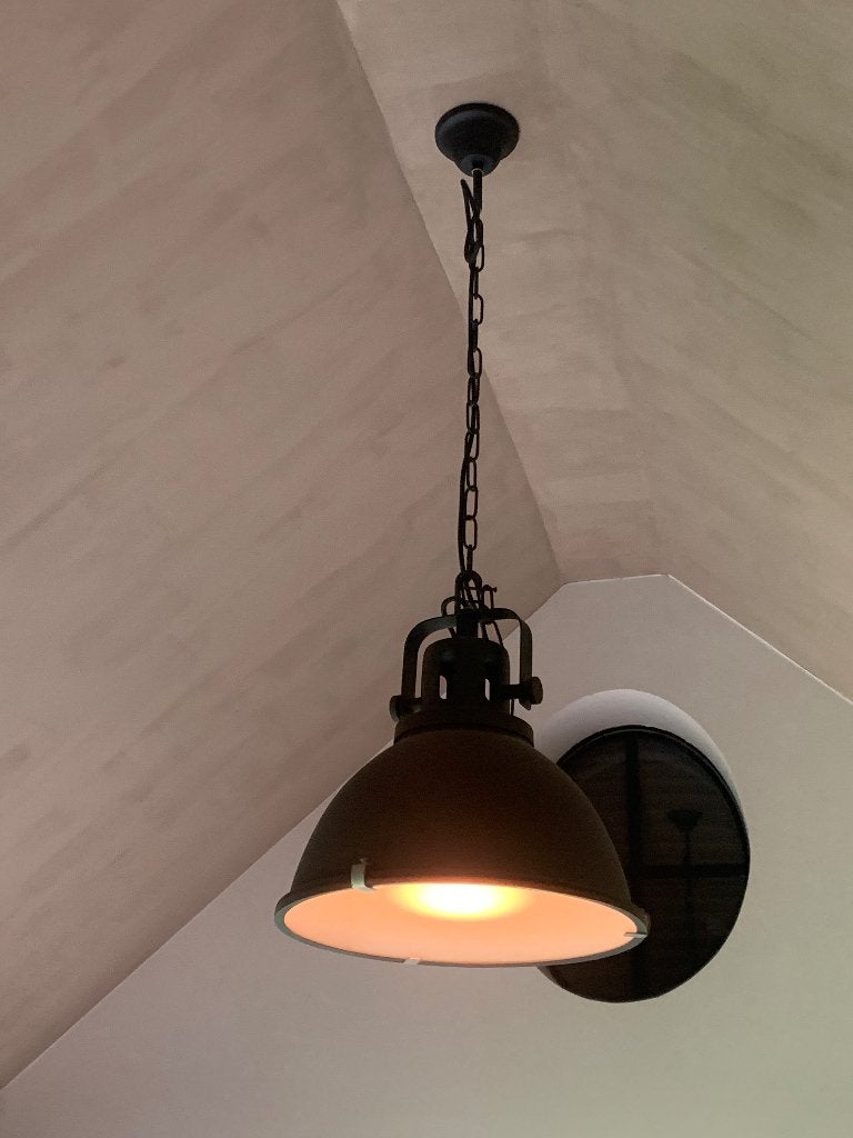 Hanglampen, Ophalen, Gebruikt, Industrie, Metaal