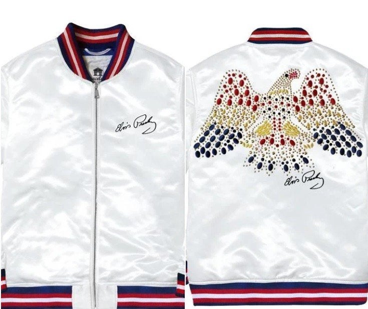 Elvis Presley 'Aloha Eagle jas, Maat 52/54 (L), Wit, Nieuw, Ophalen of Verzenden