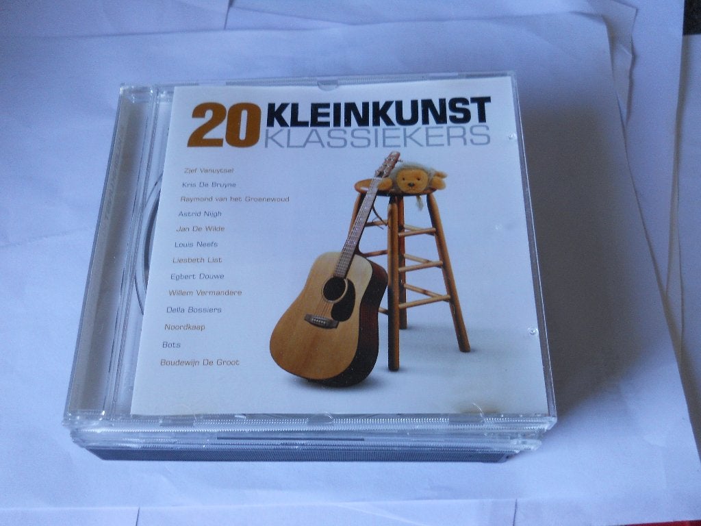CD - 20 KLEINKUNST KLASSIEKERS, CD & DVD, En néerlandais, Enlèvement ou Envoi, Premier pressage, Comme neuf