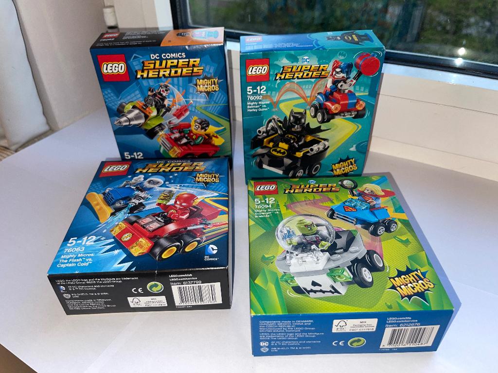 Lego Superheroes DC Comics 4st, Enlèvement ou Envoi, Neuf, Ensemble complet, Lego