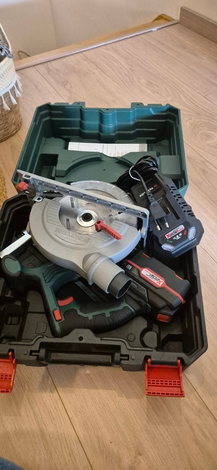 Parskide 20v cirkelzaag, Doe-het-zelf en Bouw, Ophalen of Verzenden, Nieuw