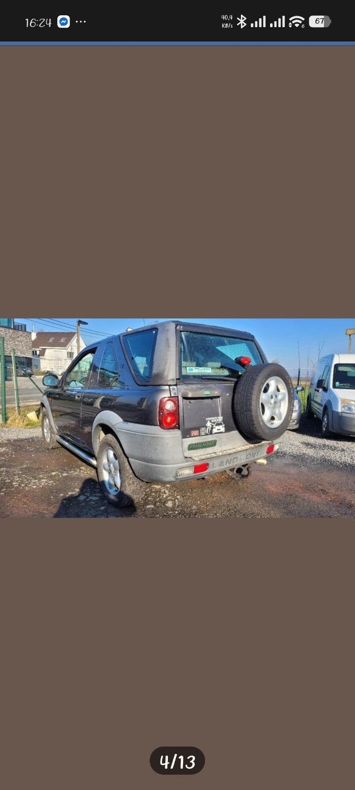 Land rover freelander 1.8i 2001 EXPORT OF PROJECT, Auto's, Particulier, Te koop