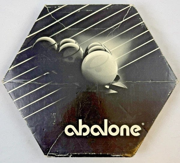Jeu de plateau Abalone Goliath 1990 grande version complète, 1 ou 2 joueurs, Envoi, Comme neuf, Goliath