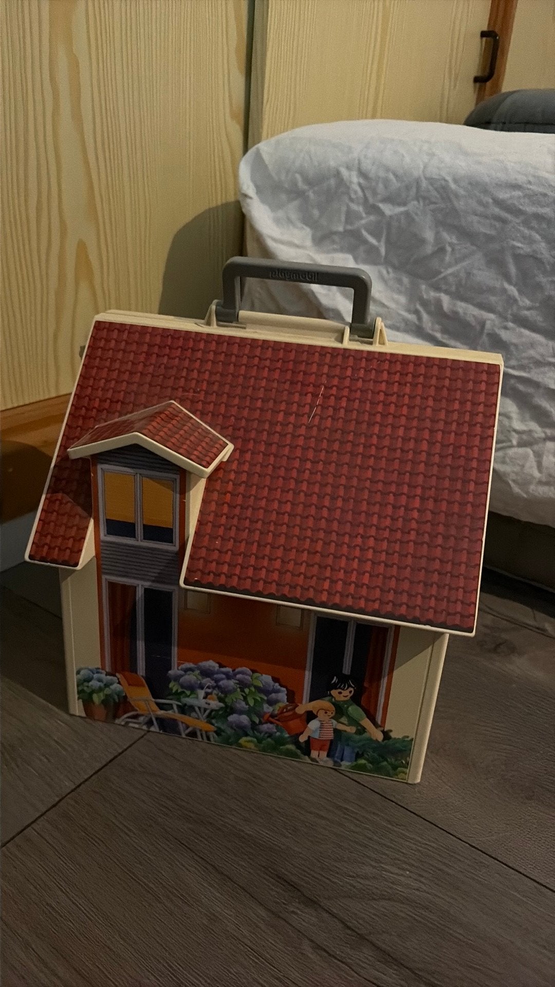 Playmobil huisje met meubels, Ophalen, Zo goed als nieuw