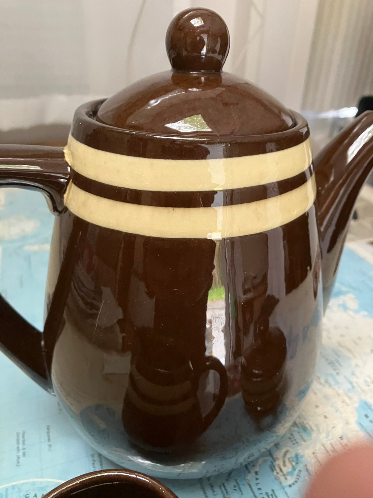 Koffiestel, Met deksel, Ophalen, Zo goed als nieuw