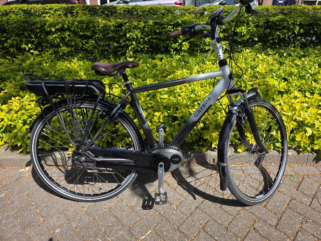 Gazelle Orange elektrische heren fiets Bosch middenmotor, Versnellingen, Ophalen of Verzenden, Zo goed als nieuw, Gazelle