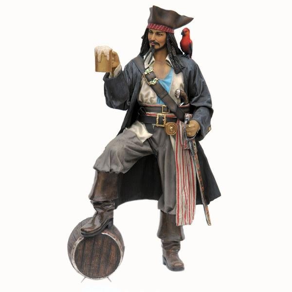 Piratenbeeld 199 cm - piraat polyester beeld, Ophalen, Nieuw