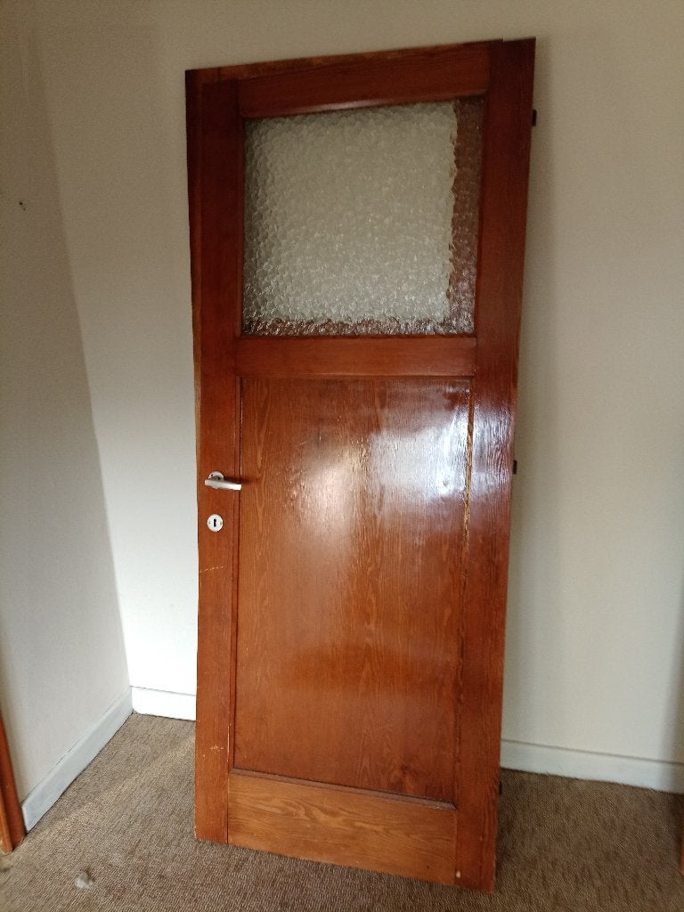 binnendeuren, Doe-het-zelf en Bouw, Deuren en Vliegenramen, Ophalen, Gebruikt, 80 tot 100 cm, Binnendeur