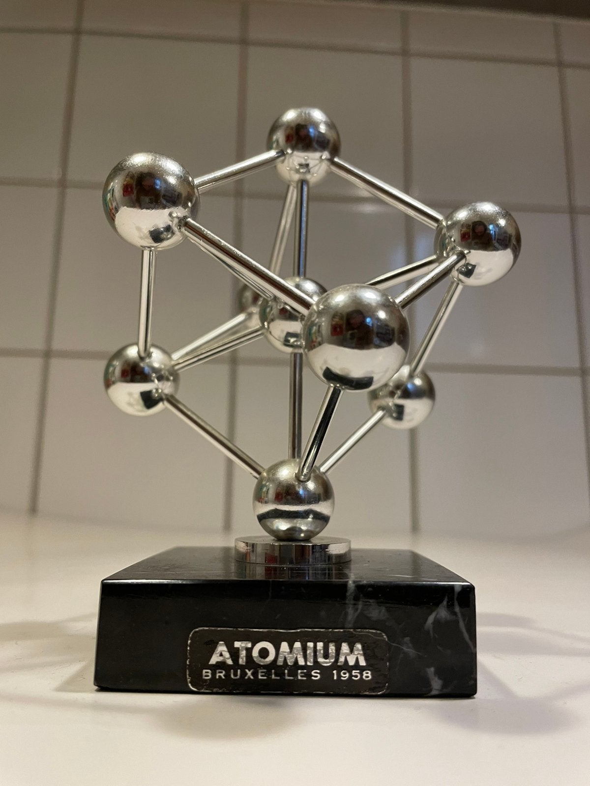 Sculpture Atomium 1958, Antiquités & Art, Enlèvement ou Envoi, Sculpture, Mobile