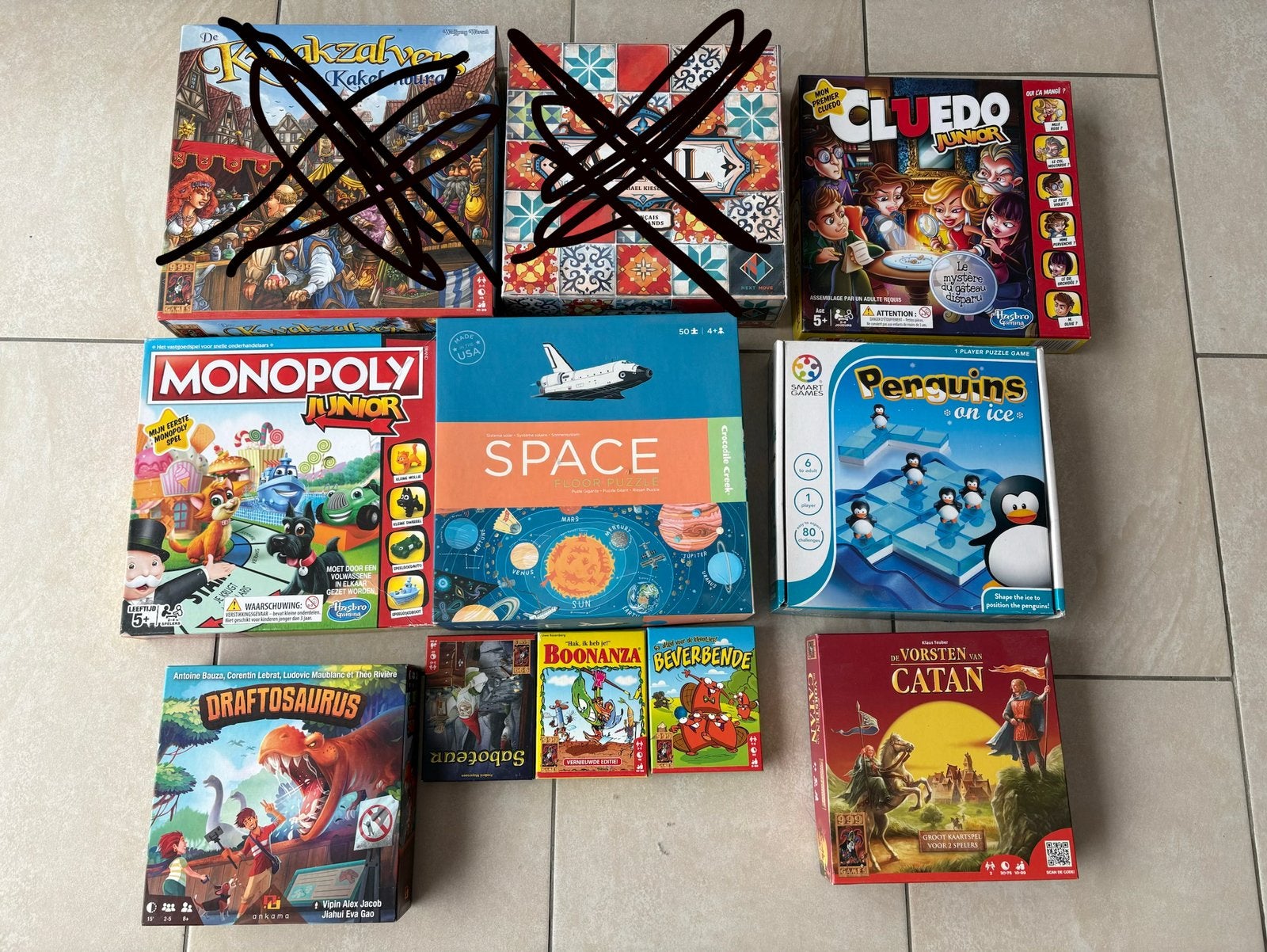 Gezelschapspellen, Hobby en Vrije tijd, Gezelschapsspellen | Bordspellen, Ophalen, Gebruikt