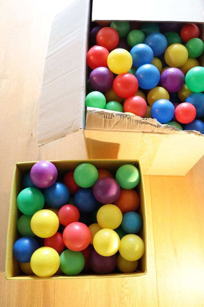 ballen voor ballenbad, Kinderen en Baby's, Speelgoed | Buiten | Los speelgoed, Ophalen, Gebruikt