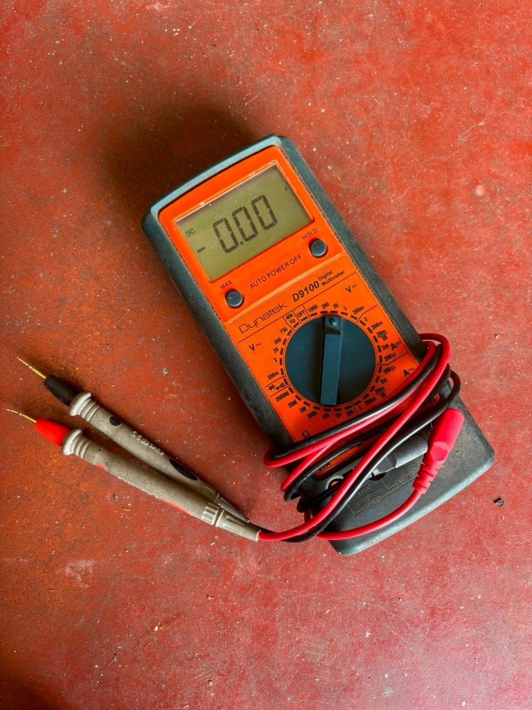 Dynatek D9100 Digitale Multimeter / Universeelmeter, Ophalen of Verzenden, Gebruikt, Multimeter