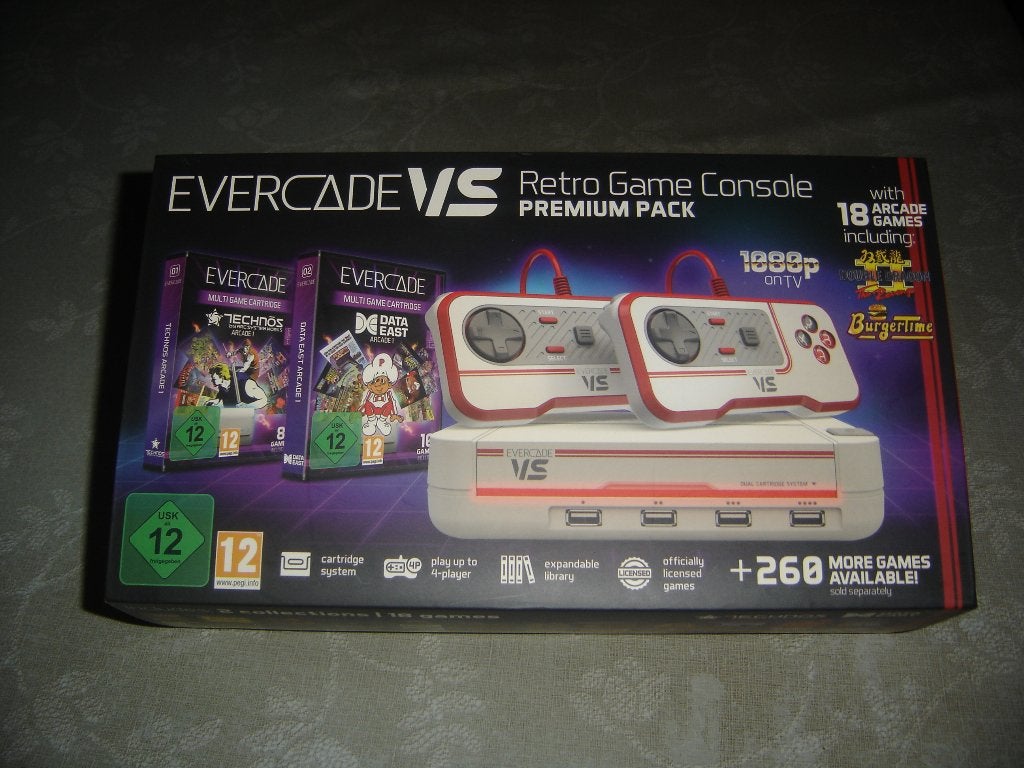 EVERCADE VS Retro game console, Ophalen, Nieuw