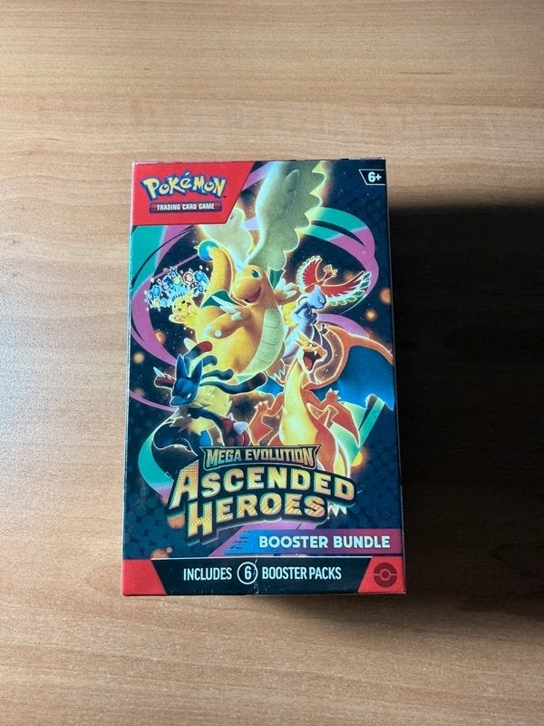 Pokémon Bundle Ascended Heroes, Ophalen of Verzenden, Zo goed als nieuw, Boosterbox