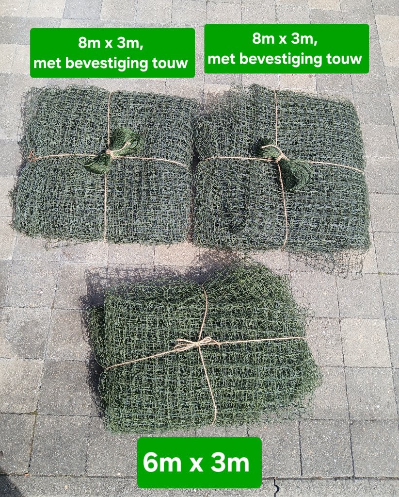 Netten voor kippenren of Kattenren, Dieren en Toebehoren, Pluimvee | Toebehoren, Ophalen, Gebruikt, Overige typen