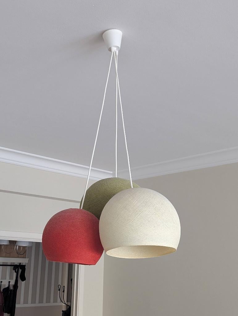 Suspensions luminaires (10 euros pièce avec l’ampoule), Ophalen, Gebruikt