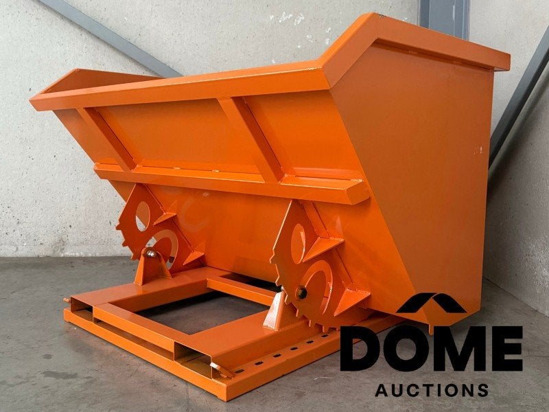 benne basculante de 1 150 litres
