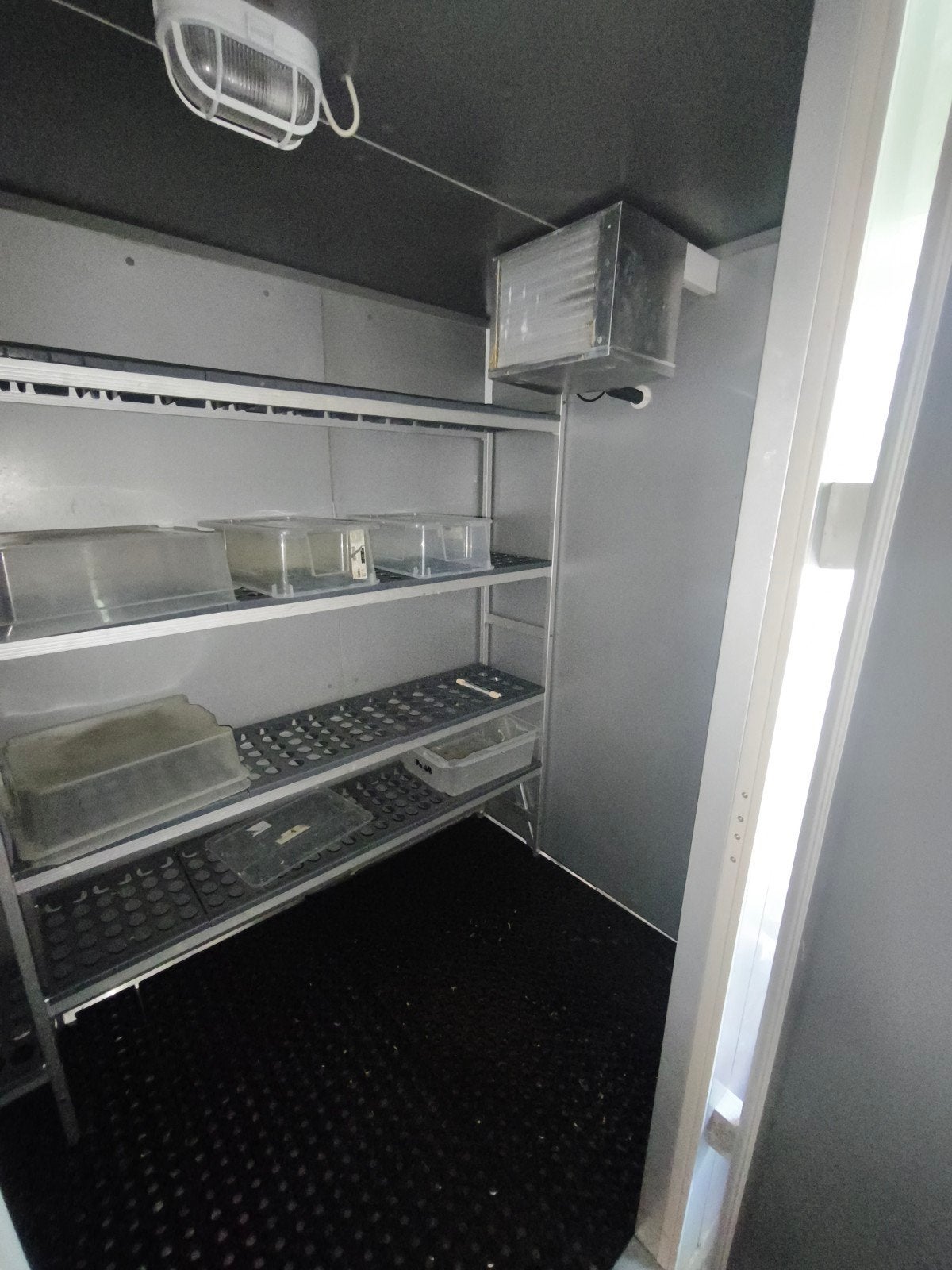 2 Chambre froide, Enlèvement