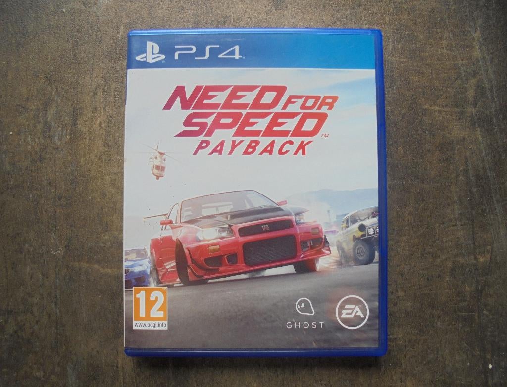 Need For Speed Payback voor PS4 (zie foto's), Games en Spelcomputers, Games | Sony PlayStation 4, Gebruikt, Verzenden, 1 speler