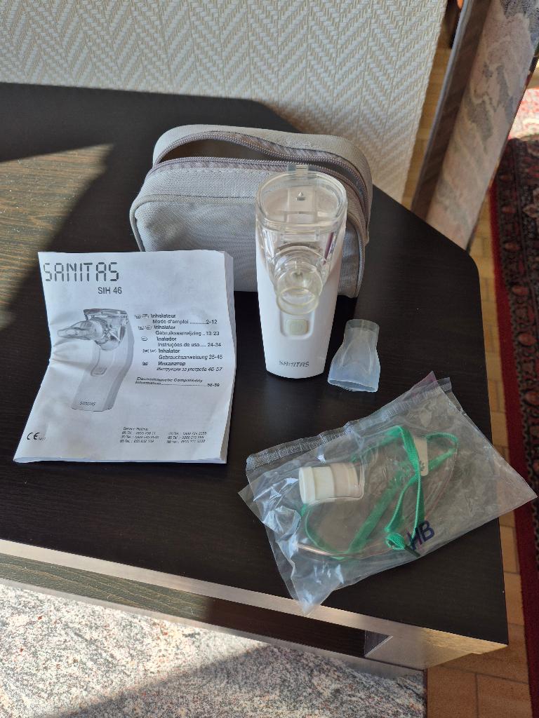 Sanitas compacte inhalator, Elektronische apparatuur, Ophalen of Verzenden, Gebruikt, Overige typen